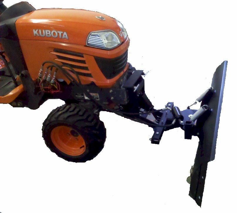 The plow system includes everything needed to attach it up to the loader va...